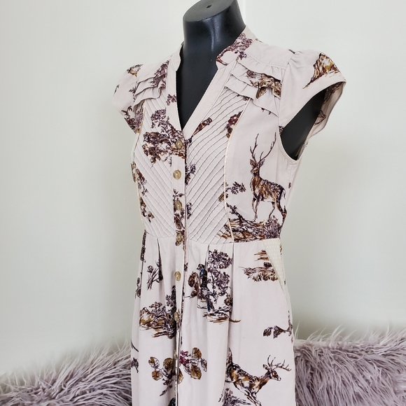 Anthropologie Dresses & Skirts - Anthropologie• MUST SEE Maeve Woodland Print Dress